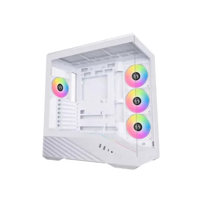 Lian Li Vector V100 E-Atx Mid Tower Cabinet White (G99-V100RW-IN)