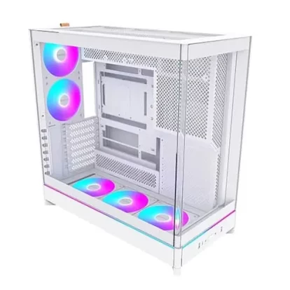 Montech HS02 Pro ATX Mid Tower Cabinet White (HS02-PRO-WHITE)