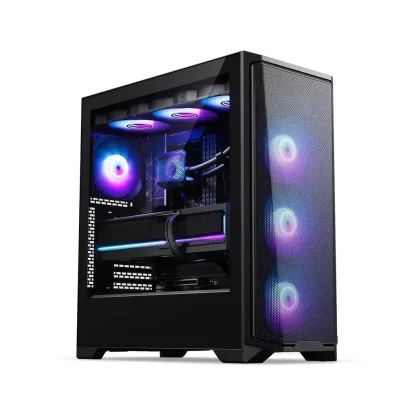 Phanteks Eclipse G370A High Airflow E-ATX Mid Tower Cabinet Black (PH-EC370A_DBK01)