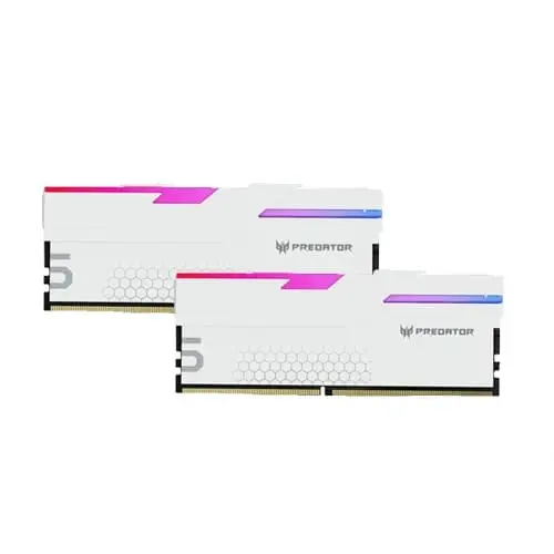 Acer-predator-hermes-rgb-white-96gb-48gbx2-6000mhz-cl28-ddr5-ram-1-1. Webp