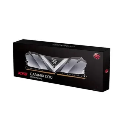 Adata XPG Gammix D30 8GB (8GBx1) DDR4 3600MHz Desktop RAM Black (AX4U360038G18A-SB30)