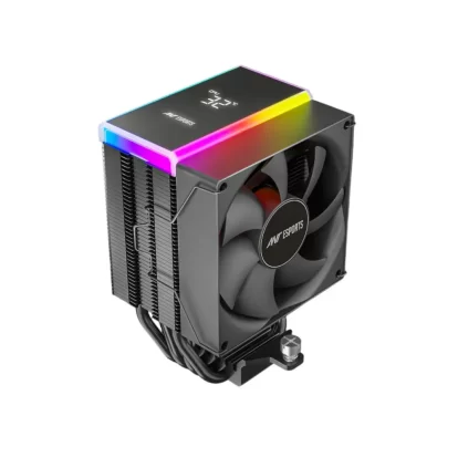 Ant Esports V4 Digital ARGB Air CPU Cooler Black (V4-DIGITAL)