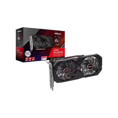 ASRock Radeon RX 6500 XT Phantom Gaming D 4Gb OC Graphics Card (RX6500XT PGD 4GO)