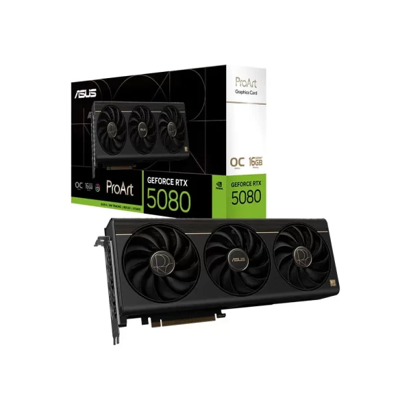 Asus-proart-rtx-5080-16gb-gddr7-oc-edition-graphics-card-1-1. Webp