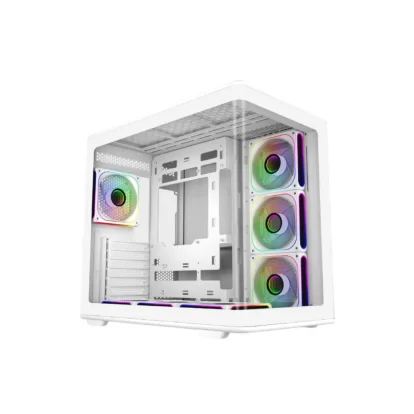 Cooler Master Elite 600 ARGB ATX Mid Tower Cabinet White (E600-WGNN-S02)