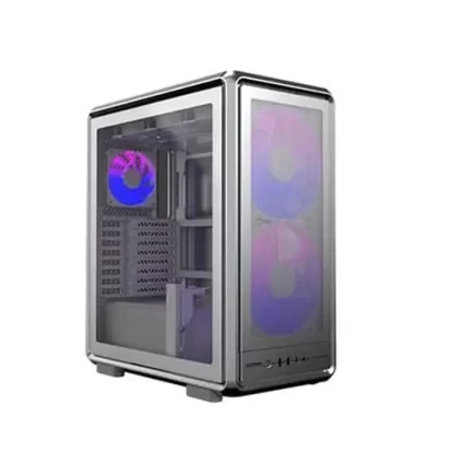 Cooler Master MasterFrame 500 Mesh ARGB Silver E-ATX Mid Tower Cabinet (MF500M-SHNN-S01)