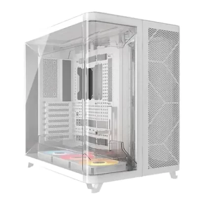 Corsair Air 5400 RS-R ARGB E-ATX Mid Tower Cabinet White (CC-9011319-WW)
