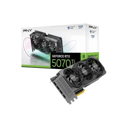 PNY RTX 5070 Ti Triple Fan 16GB GDDR7 Graphics Card (VCG5070T16TFXPB1)