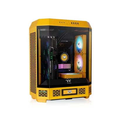 Thermaltake The Tower 600 Bumblebee ATX Mid Tower Cabinet (CA-1Z1-00M4WN-00)