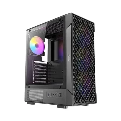 Antec VX320 ARGB ATX Mid Tower Cabinet (VX320-ARGB-BLACK)
