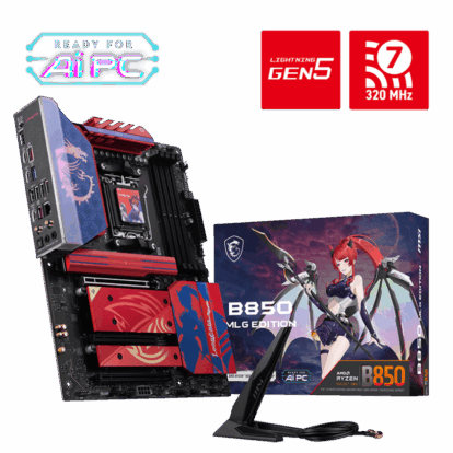 MSI B850 MLG Edition DDR5 ATX Wi-Fi 7 Motherboard