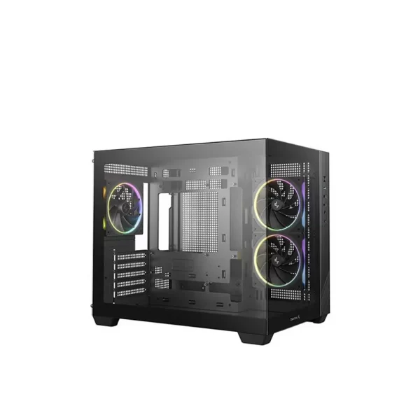 Deepcool cg330 3f micro atx mid tower cabinet black (r-cg330-bkngm3-g)