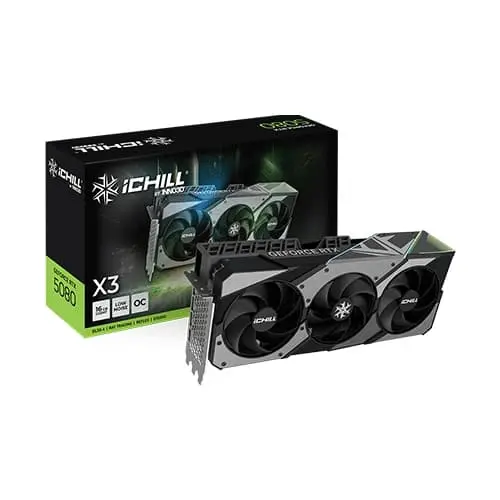 Inno3d rtx 5080 ichill x3 16gb graphics card (c50803-16d7x-176069r)