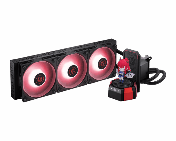 Msi coreliquid a17 mlg edition 360mm argb cpu liquid cooler-front view