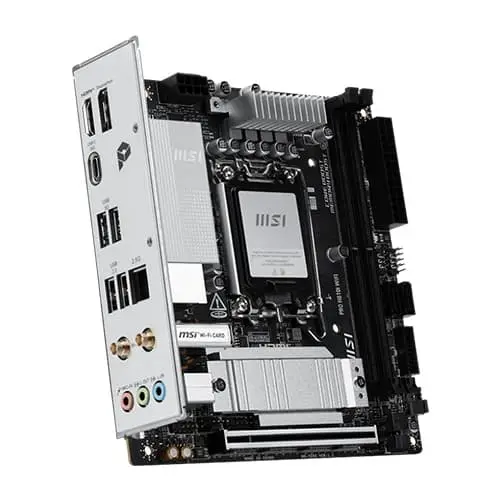 Msi pro h810i wifi7 ddr5 m-itx motherboard (pro-h810i-wifi)