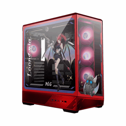 MSI Pano 130R MLG Edition ARGB ATX Mid Tower Case – Panoramic Glass, High-Airflow Gaming Cabinet