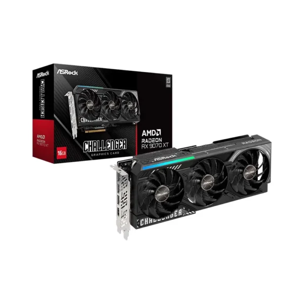 Asrock-amd-radeon-rx-9070-xt-challenger-16gb-gddr6-graphics-card-1-1. Webp