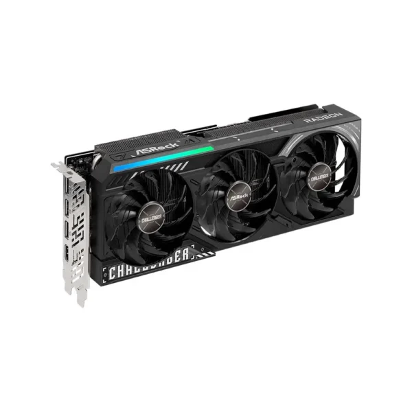 Asrock-amd-radeon-rx-9070-xt-challenger-16gb-gddr6-graphics-card-3-1. Webp