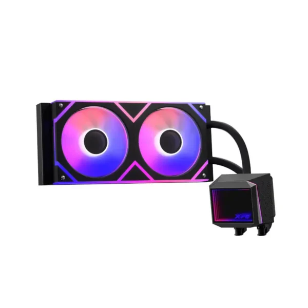 Adata xpg levante ii 240 argb liquid cpu cooler - black
