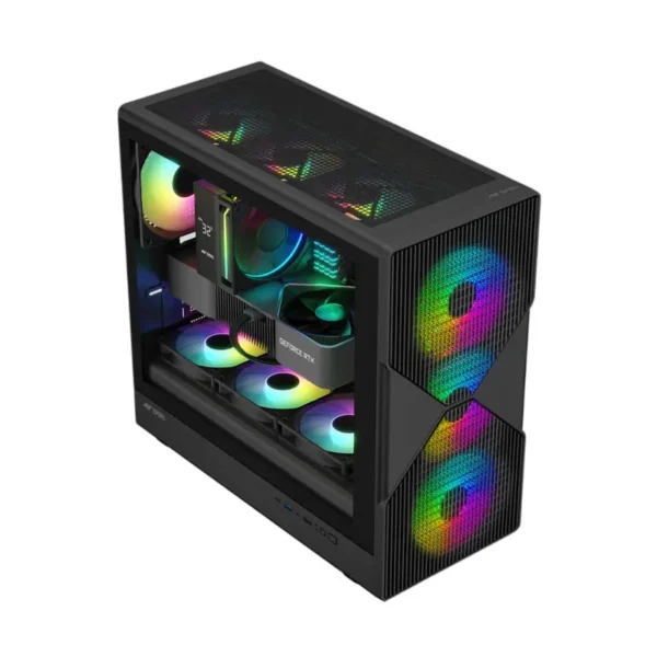 Ant esports titan fe argb mid-tower gaming cabinet