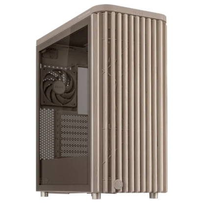 Asus ProArt PA401 Wood Edition Beige ATX Tempered Glass Panel Case