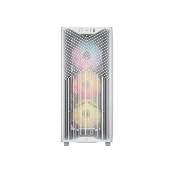 Corsair 3200d rs argb mid-tower atx case - white