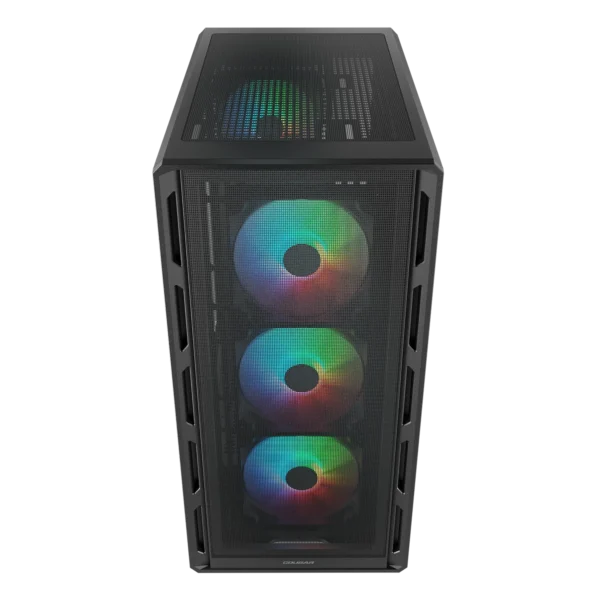 Cougar airface pure rgb mid tower cabinet (cgr-2ga5b-rgb)