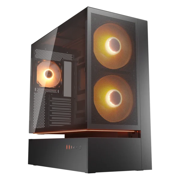 Cougar cfv235 mesh black mid tower cabinet (cfv235 mesh black)