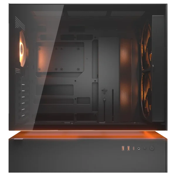 Cougar cfv235 mesh black mid tower cabinet (cfv235 mesh black)