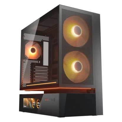 COUGAR CFV235 Mesh Vision ARGB ATX Mid Tower Cabinet Black (CGR-2DA4B-MV)