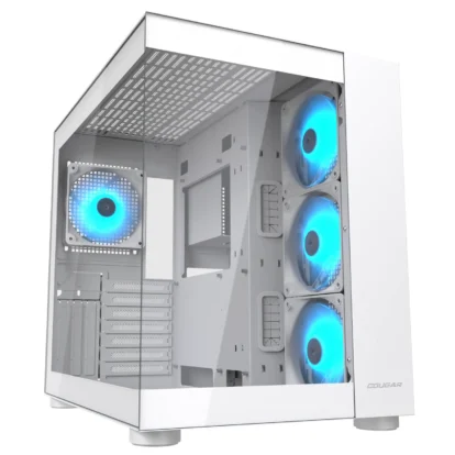 Cougar FV150 RGB 	Mid Tower White Cabinet (CGR-5KA1W-RGB)