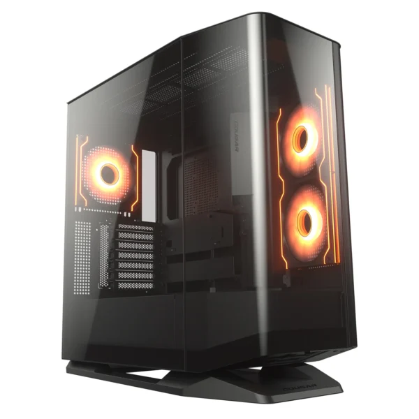 Cougar fv270 rgb black mid tower cabinet (cgr-58m6b-rgb)