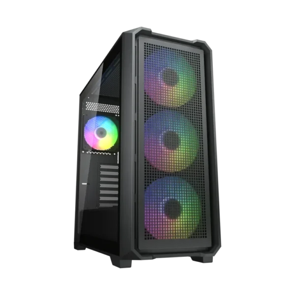 Cougar mx600 air black atx mid tower cabinet (cgr-25c9b-rgb)