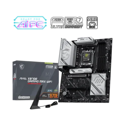 MSI MAG X870E GAMING MAX WIFI ATX DDR5 Motherboard