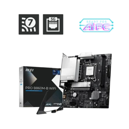 MSI PRO B860M-B WIFI M- ATX DDR5 Motherboard