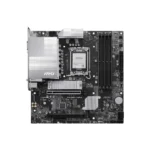 Msi motherboard with lga cpu socket, ram slots, and pcie slots.