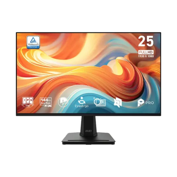 Msi pro mp251 e14l 24. 5inch ips fhd 144hz professional monitor