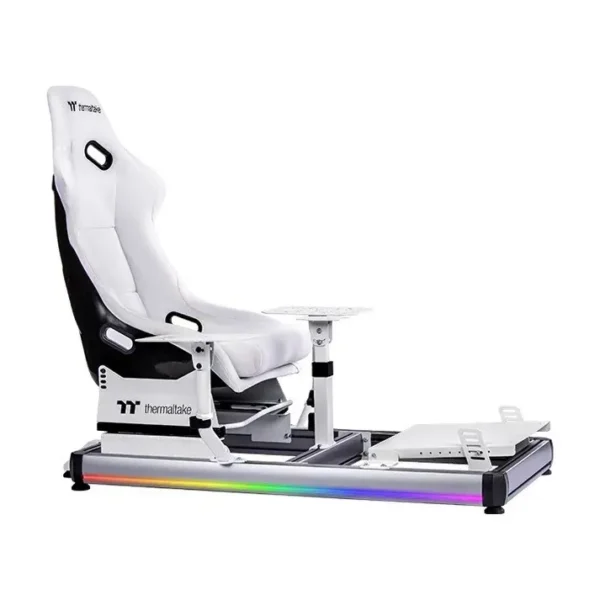 Thermaltake gf500 flight simulator cockpit snow (gsc-f50-cpaswh-01)