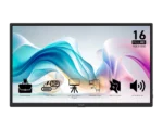 16-inch full hd monitor with portable design, type-c display, tripod mount, vesa compatibility, and built-in speakers.