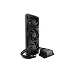 Triple‑fan 360 radiator aio liquid cooler with tubing and pump block