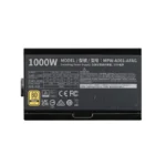 1000w switching power supply with model mpw-a001-afag label and certification marks on a black case.