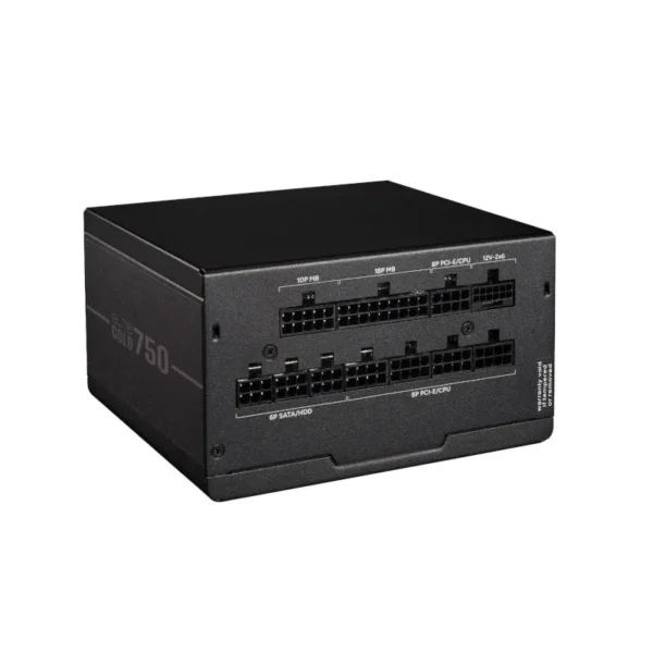 Cooler master elite gold 750 80 plus gold 750w atx 3. 1 fully modular power supply - black Modular pc power supply with multiple 6+2 pin pcie/cpu connectors and sata power ports.
