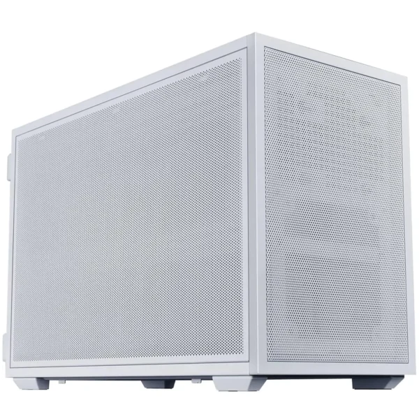 Lian li b4-matx mesh sff pc case micro-atx mini-itx chassis 360mm aio radiator,358mm 4-slot gpu & atx power supply white