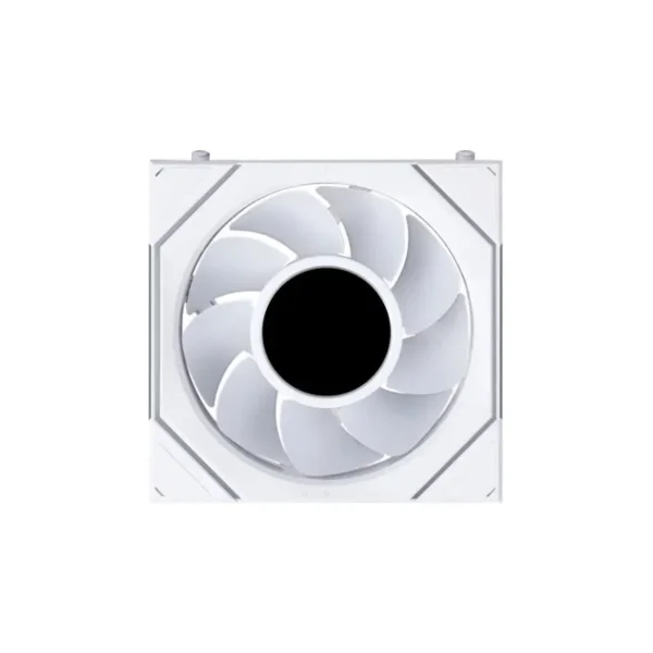 Lian li uni fan sl-inf lcd flex 120mm reverse case fan (3-pack) - white