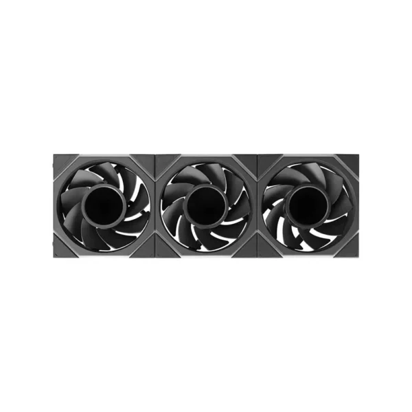 Lian li uni fan tl lcd flex 120mm reverse blade cabinet fan 3 pack black (g9f-12rtllcd1f3b-in)